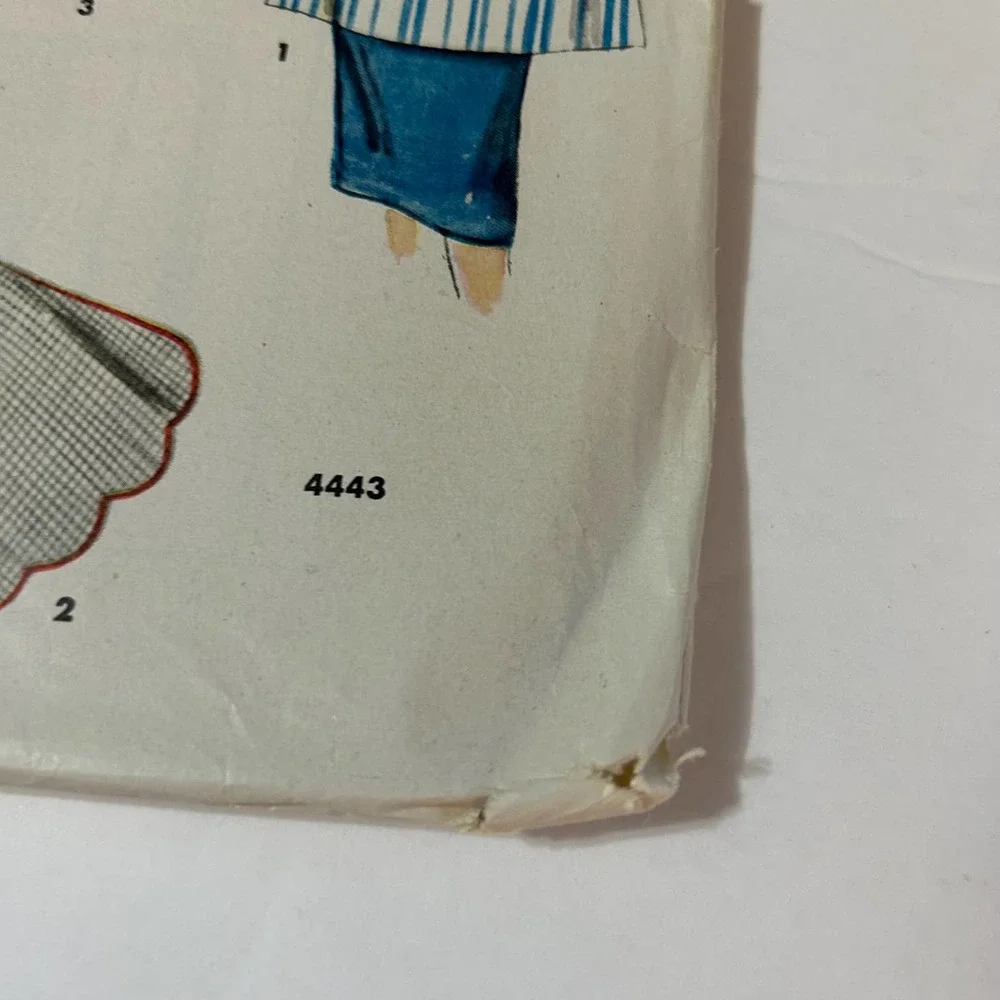Simplicity Vintage 1950's Pattern #4443 Women's‎ Aprons One Size